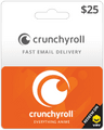 $25 Crunchyroll Gift Card (Email Delivery)