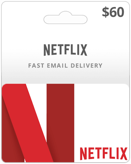 $60 Netflix Card