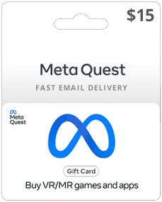 $15 Meta Quest Gift Card - Email Delivery