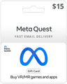 $15 Meta Quest Gift Card - Email Delivery