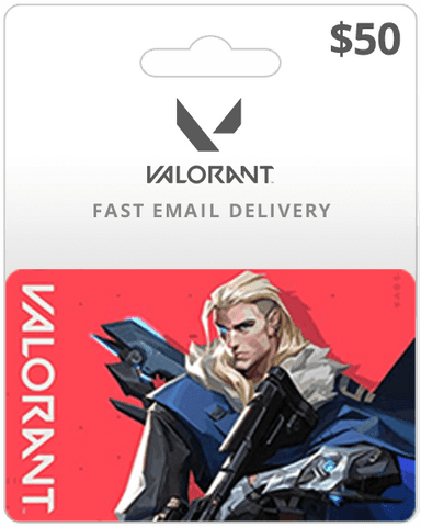  VALORANT $50 Gift Card - PC [Online Game Code]