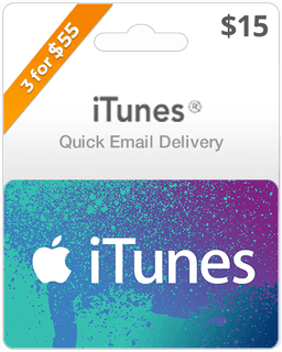$15 iTunes Gift Card