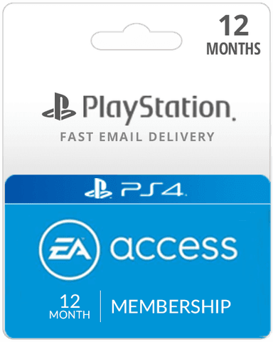 12 Month EA Access Playstation Gift Card