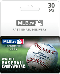 30 Day MLB.TV Subscription Gift Card