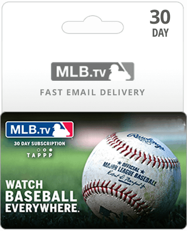 30 Day MLB.TV Subscription Gift Card