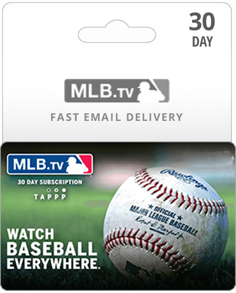 30 Day MLB.TV Subscription Gift Card