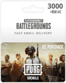 3000UC PUBG Mobile Card