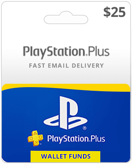 $25 Playstation Network Card for PSN/PSP/PS3/PS4 *NEW*